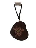y2k velvet juicy couture heart bag