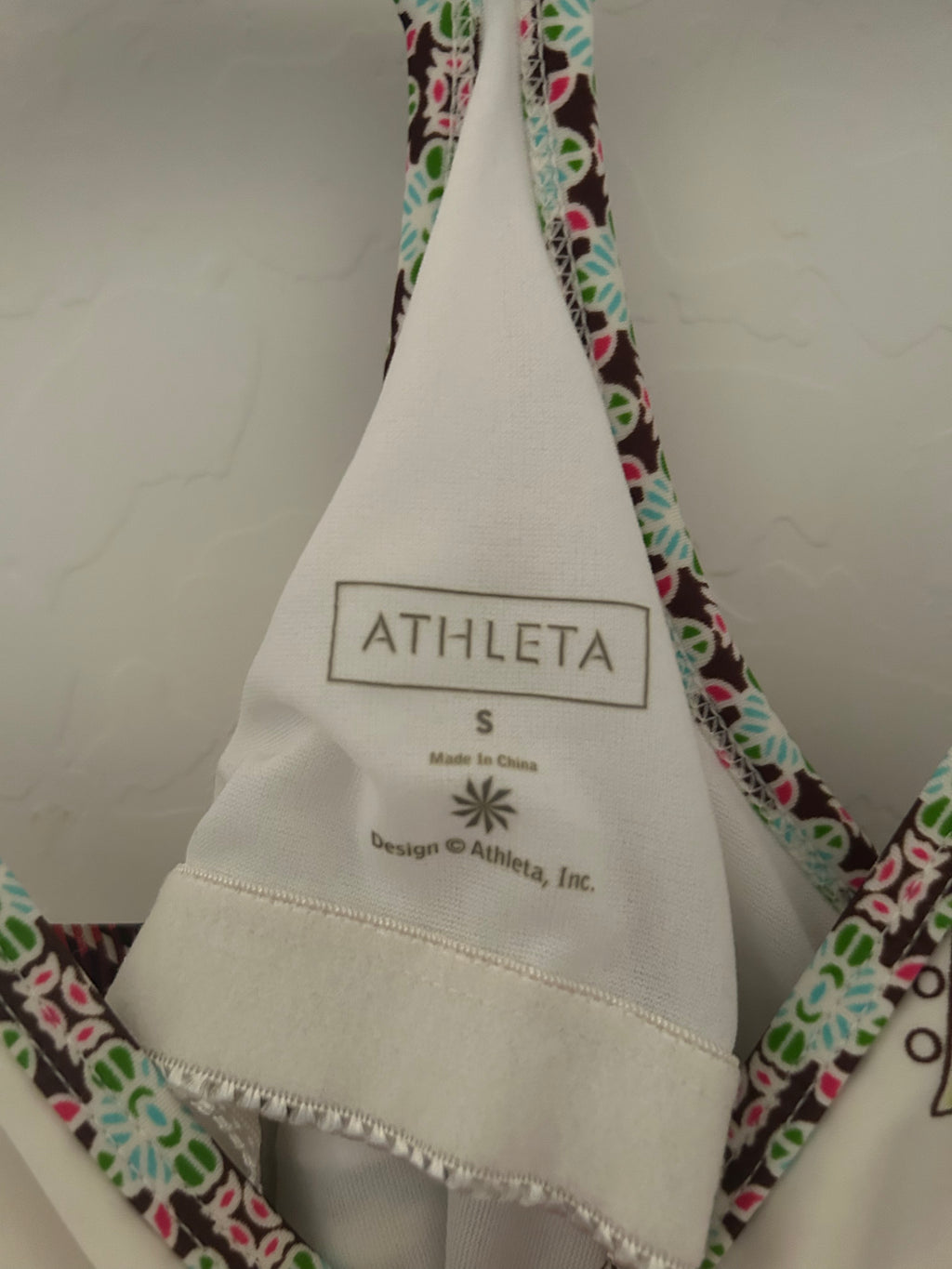 ATHLETA Y2K paisley summer dress