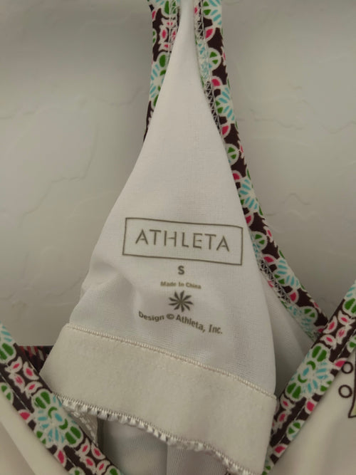 ATHLETA Y2K paisley summer dress
